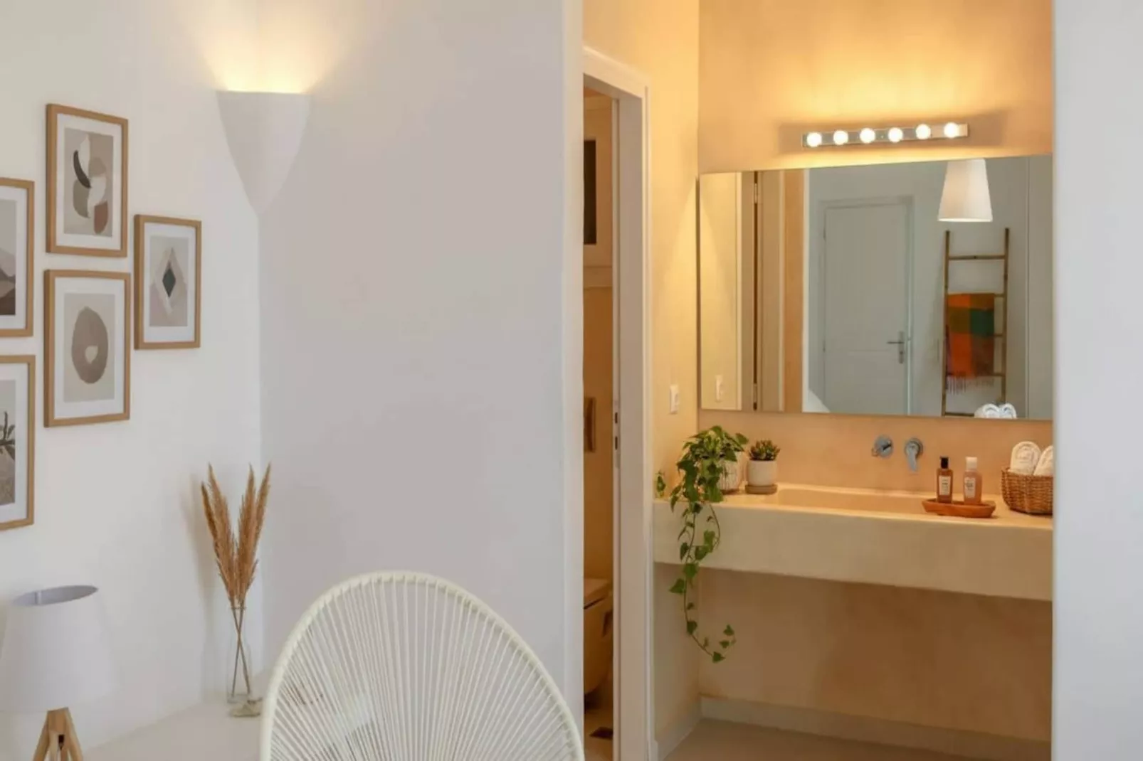 Prestigious Residence in Kalafatis w Private Pool - Badezimmer