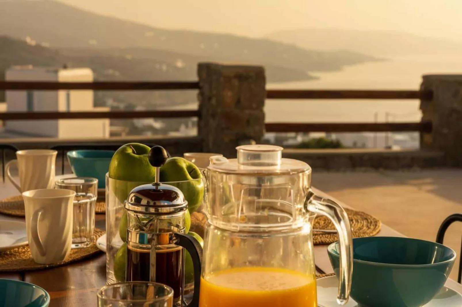 Prestigious Residence in Kalafatis w Private Pool - Terrasse/Balkon