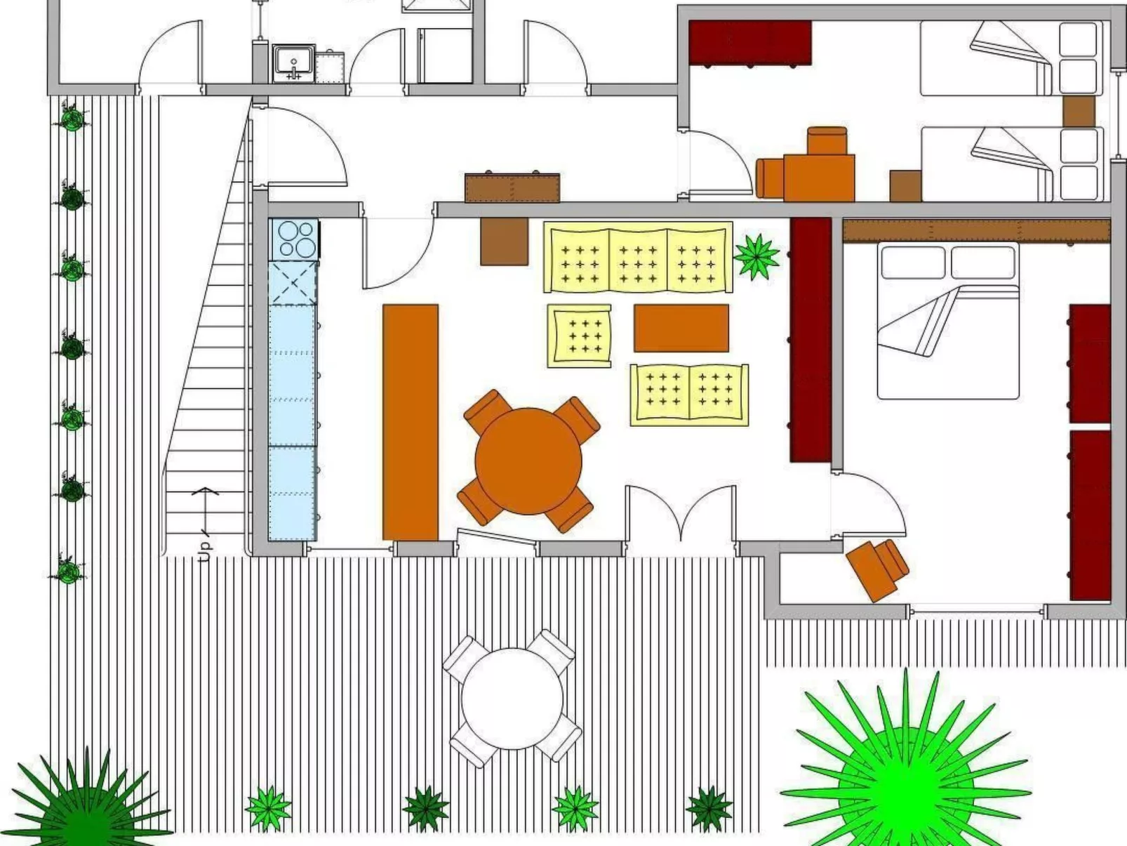 Strandnahe Ferienwohnung Jure mit großer Terrasse - Image-tags.info