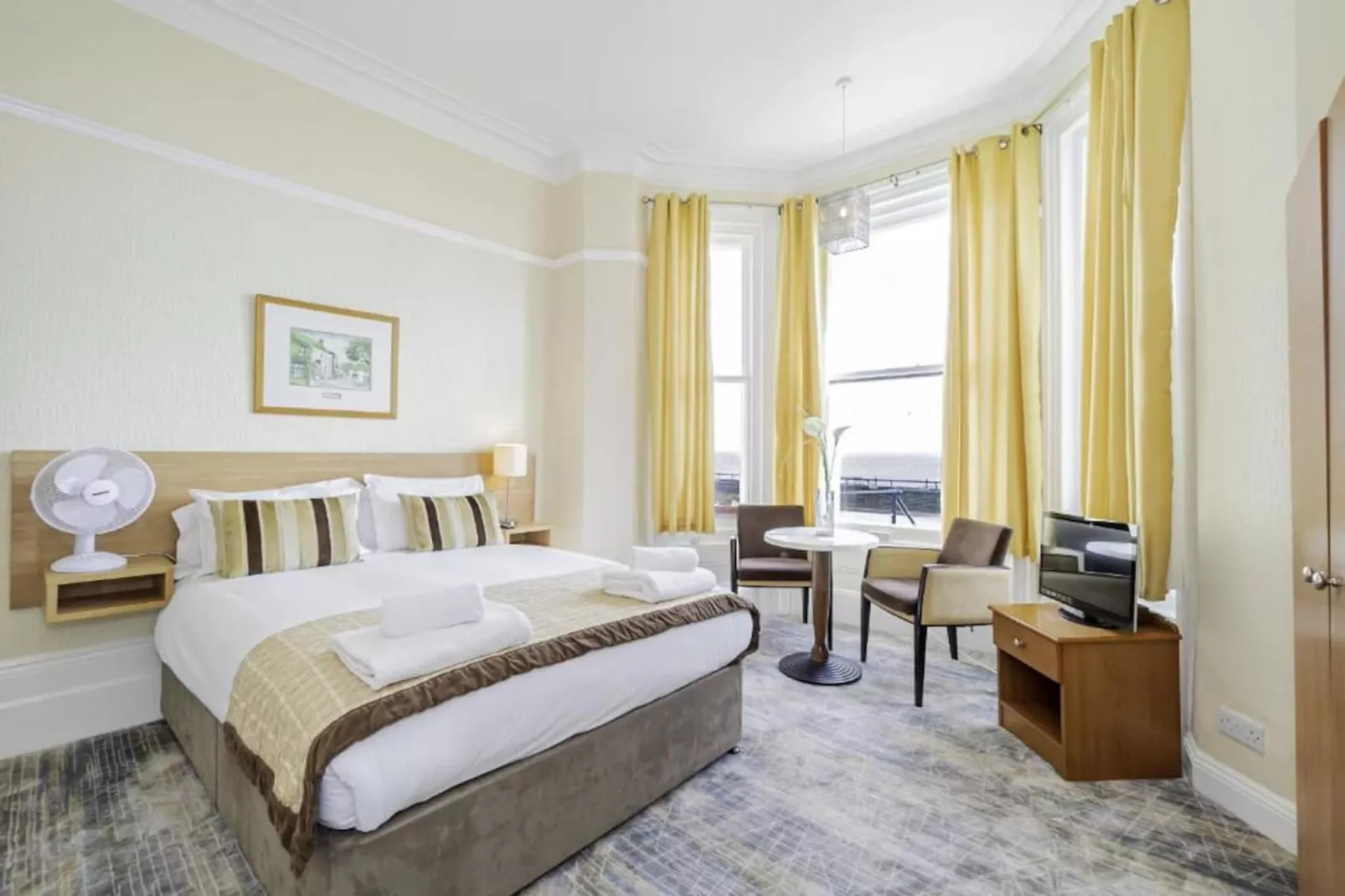 Double room with sea view - Schlafzimmer