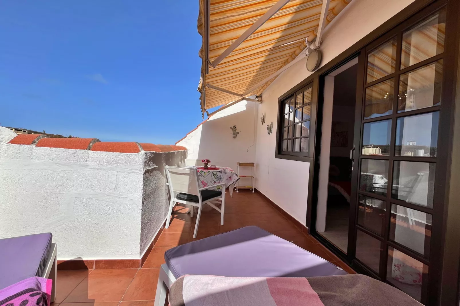 Apartment Atico La Plaza - Terrace balcony