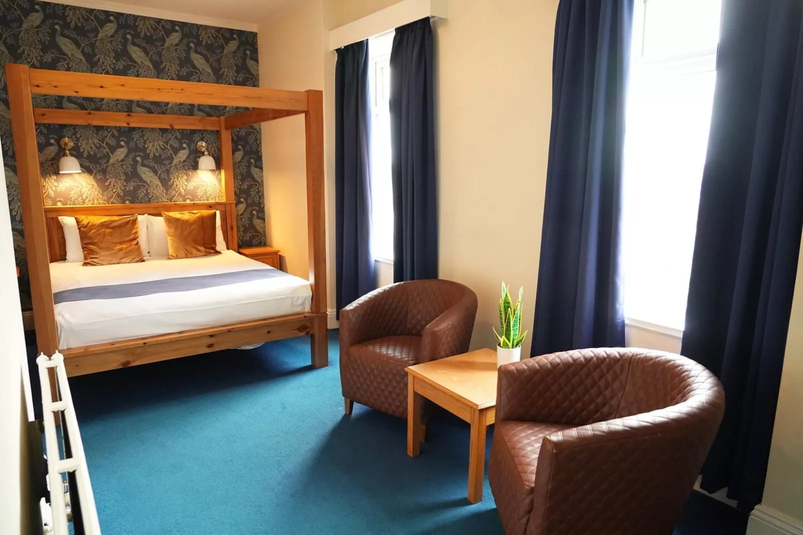Double Room with Four Poster Bed - Chambre