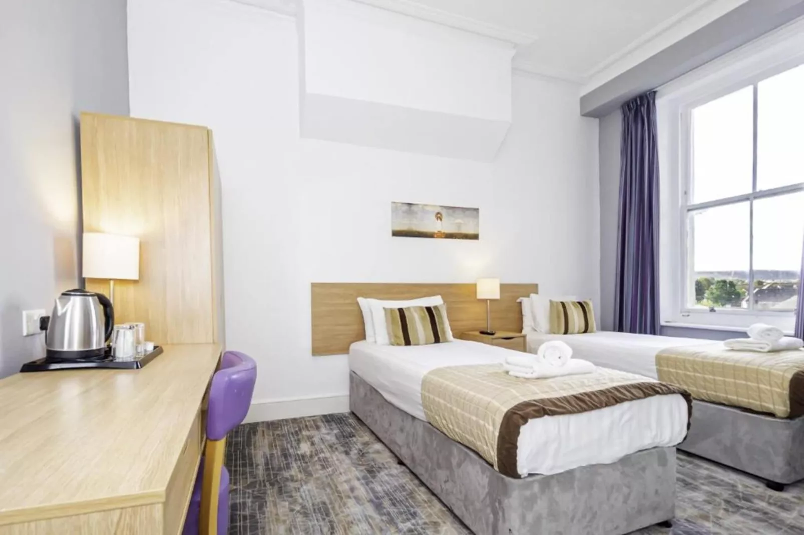 Twin Room with Sea View - Schlafzimmer