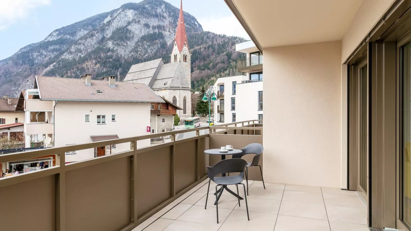 City Apartments Jenbach Top8Top9Top10 - Terrasse/Balkon
