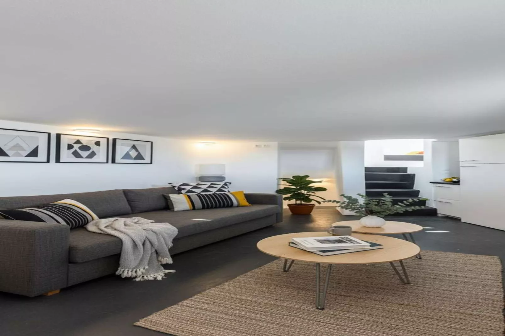 Poseidon’s Water Escape Santorini Rooftop Jacuzzi - Living room