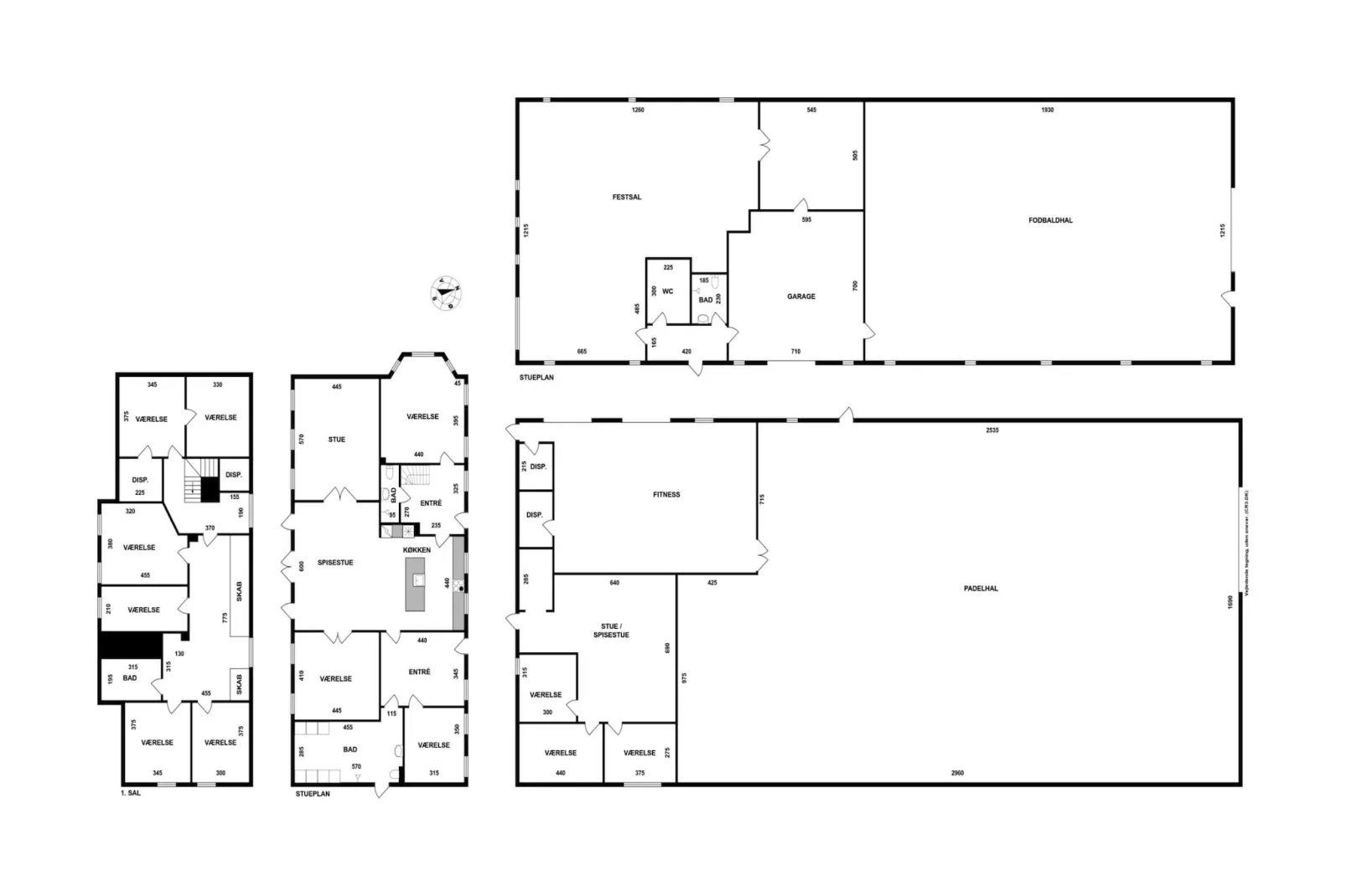 4 Sterne Ferienhaus in Lundby - Grundriss