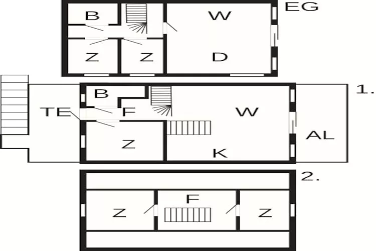 Maison de vacances pour 8 a Urangsvåg - Plan