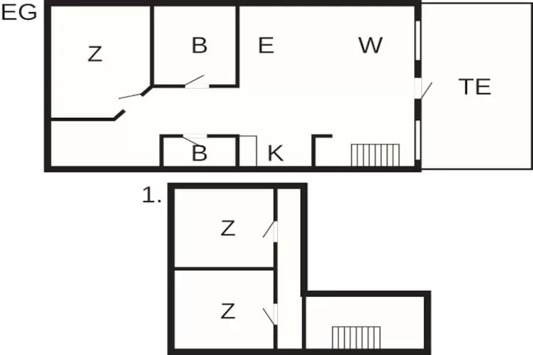 Apartment In STRANDVEJEN Denmark - Floor plan