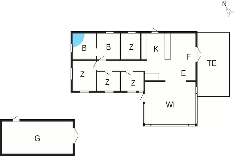 Secluded Lagoon Retreat in Hou-By Traum - Floor plan