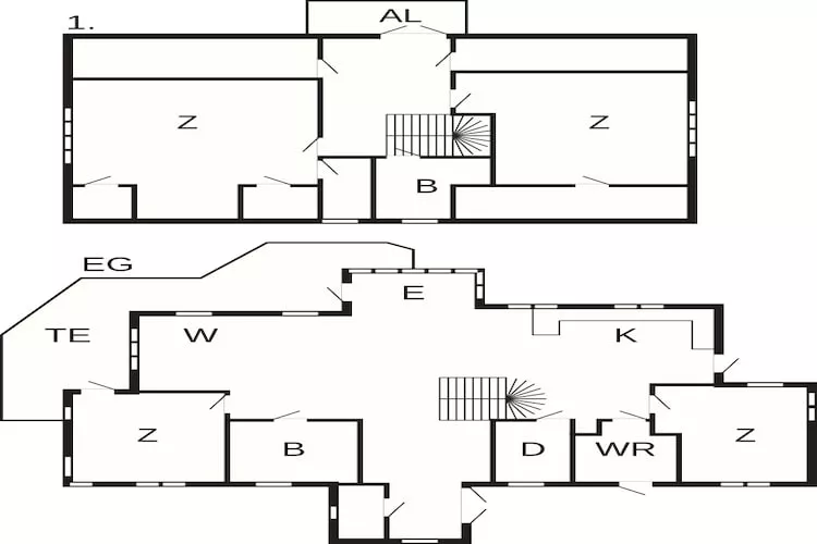 Maison de vacances pour 10 a KLÖVEDAL - Plan
