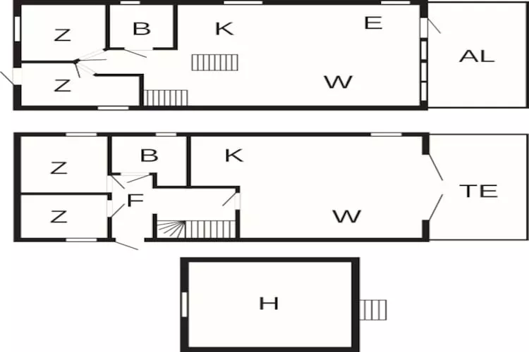 10 person holiday home in Brattvåg - Floor plan