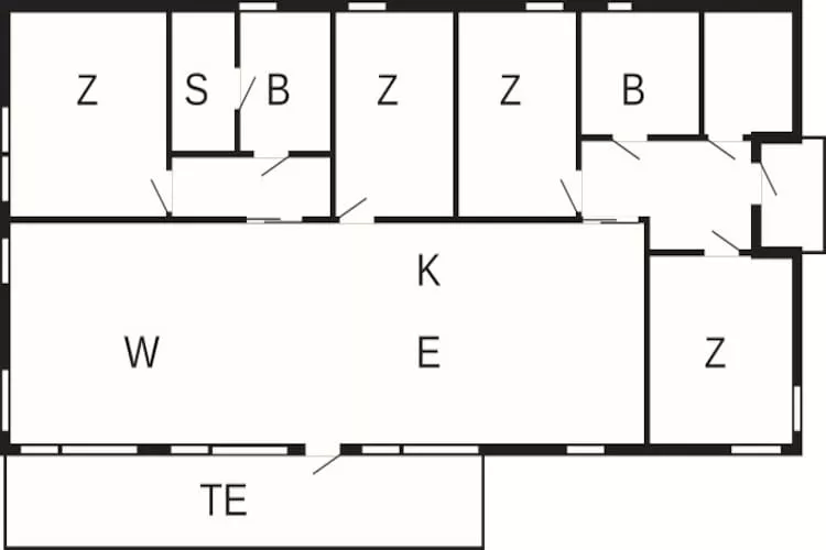 Stylish Cabin Retreat in Varden-By Traum - Floor plan