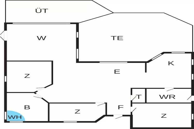 Luxury Oasis in Pot Strandby-By Traum - Floor plan