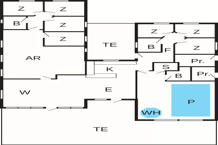 Maison de vacances pour 18 a Hasselberg - Plan