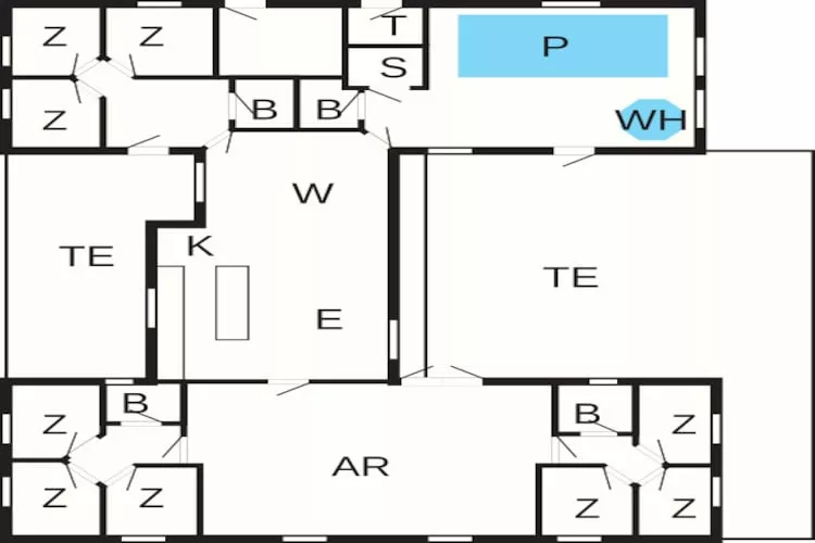Maison de vacances pour 24 a Frederiksværk - Plan