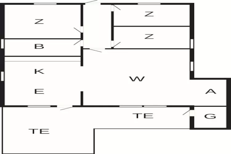 Abgeschiedenes Hafen-Cottage-By Traum - Grundriss