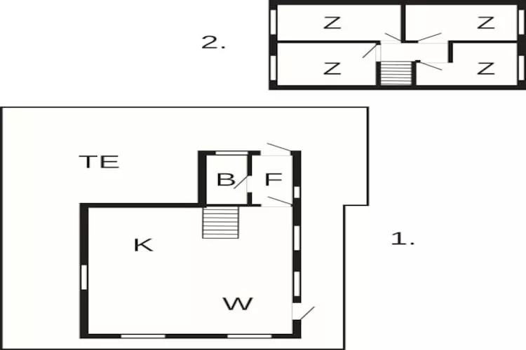 8 person holiday home in Svelgen - Floor plan