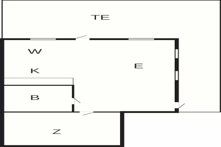 4 person holiday home in Brålanda - Floor plan