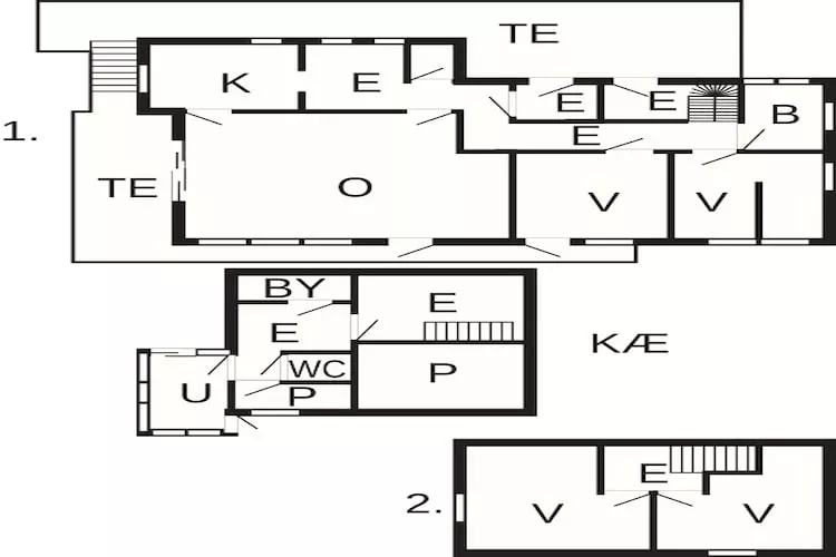8 person holiday home in Austefjorden - Floor plan