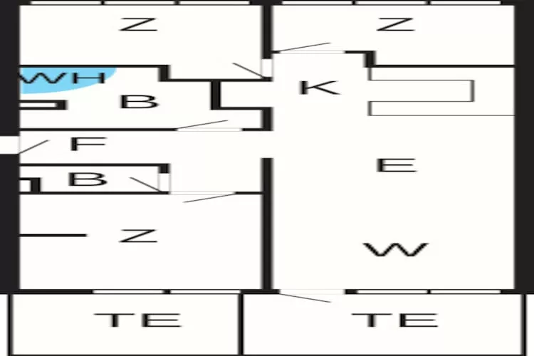 8 person holiday home in Ringkøbing - Floor plan