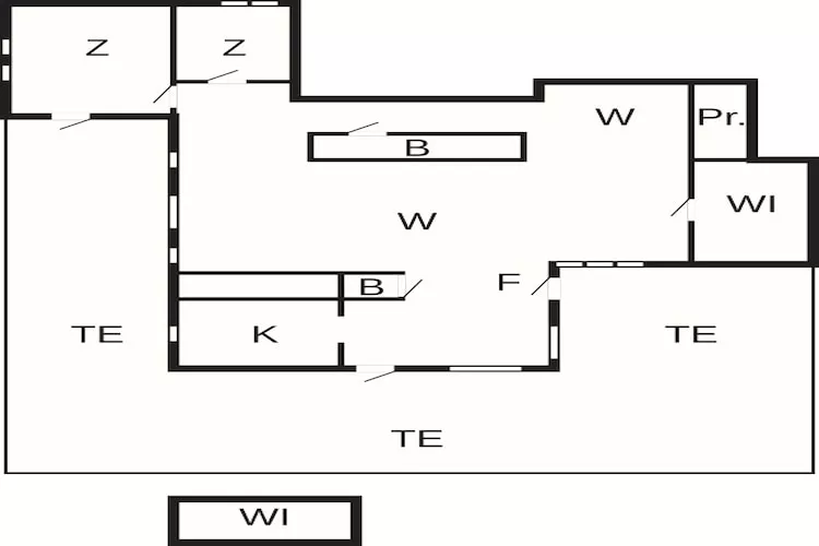 8 person holiday home in FAGERFJÄLL/RÖNNÄNG - Floor plan