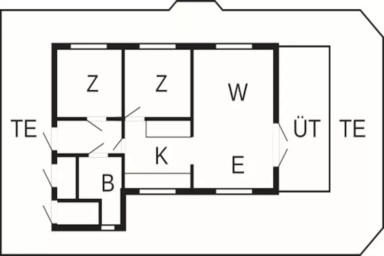 Retraite Cosy dans une Cabane Cotiere-By Traum - Plan