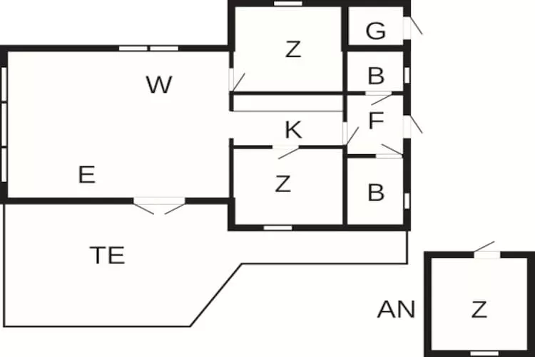 Cozy Log Cabin Retreat-By Traum - Floor plan