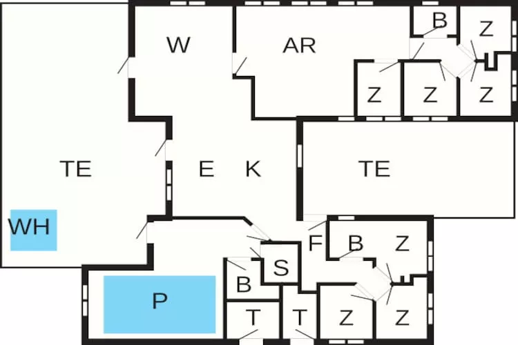 18 person holiday home in Fjerritslev - Floor plan