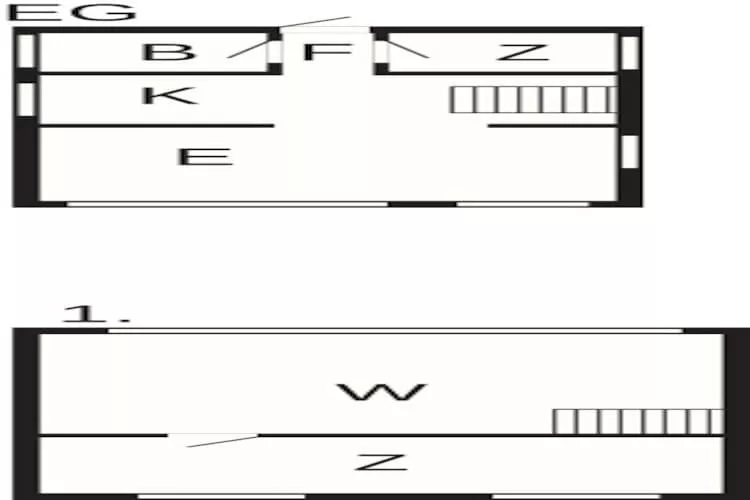 5 person holiday home in Otterup - Floor plan