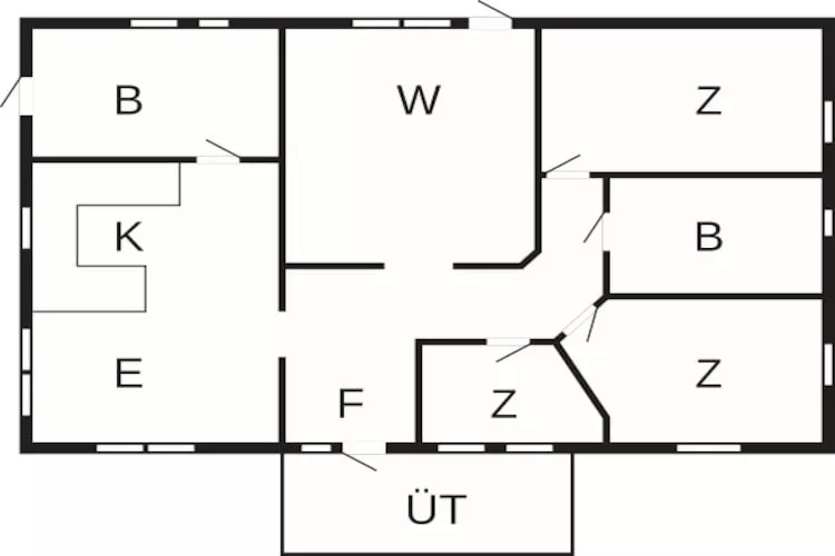 Maison de vacances pour 8 a ELLÖS - Plan