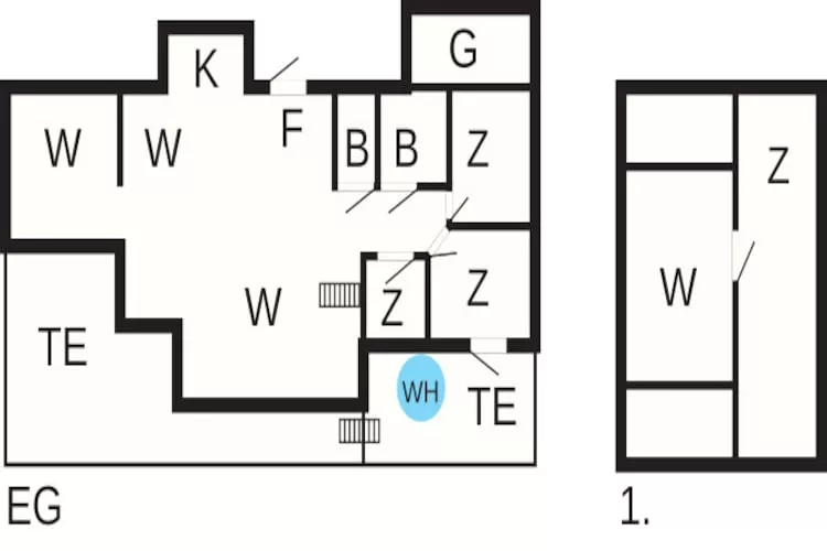 8 person holiday home in SVEIO - Floor plan