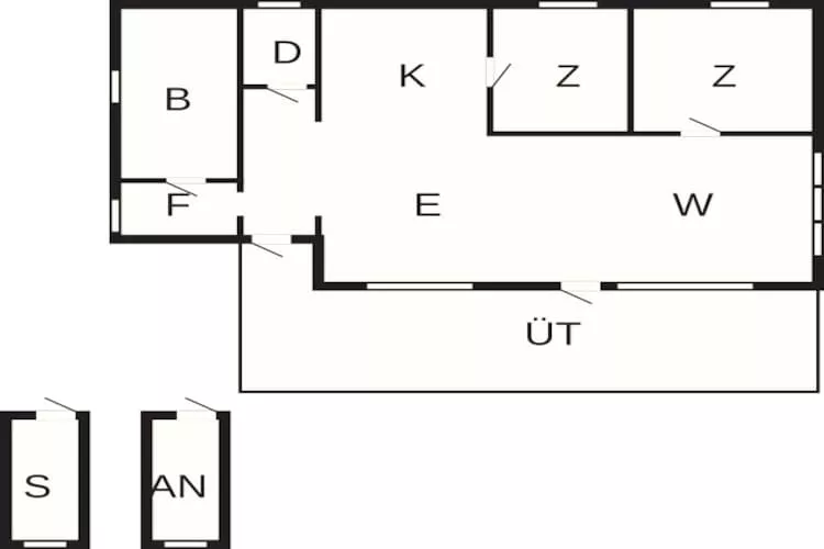 7 Personen Ferienhaus in JARFJORD-By Traum - Grundriss