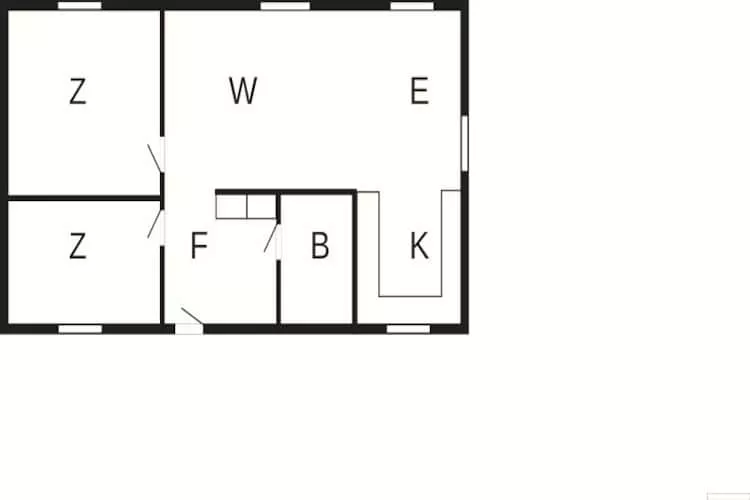Maison de vacances pour 6 a ÅSARP-By Traum - Plan