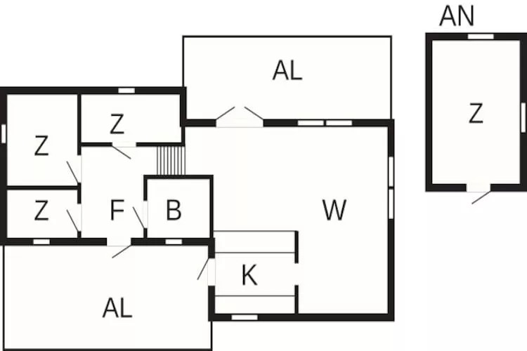 6 person holiday home in Bovallstrand-By Traum - Floor plan