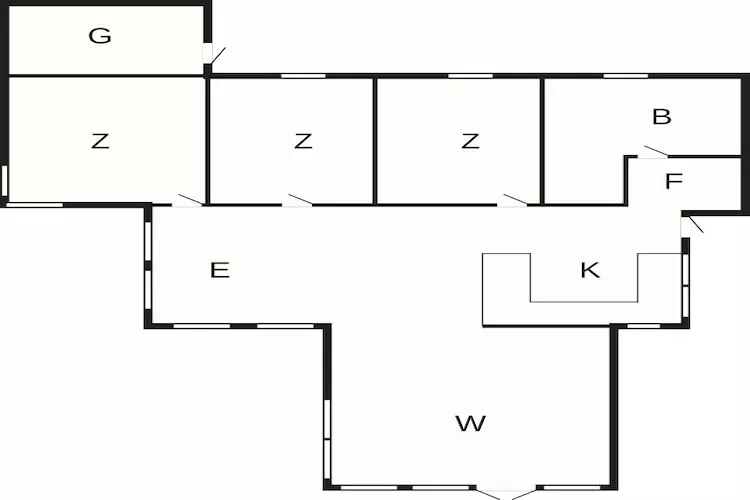 Maison de vacances pour 9 a Otterup-By Traum - Plan