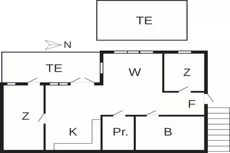 4 person holiday home in Bovallstrand-By Traum - Floor plan