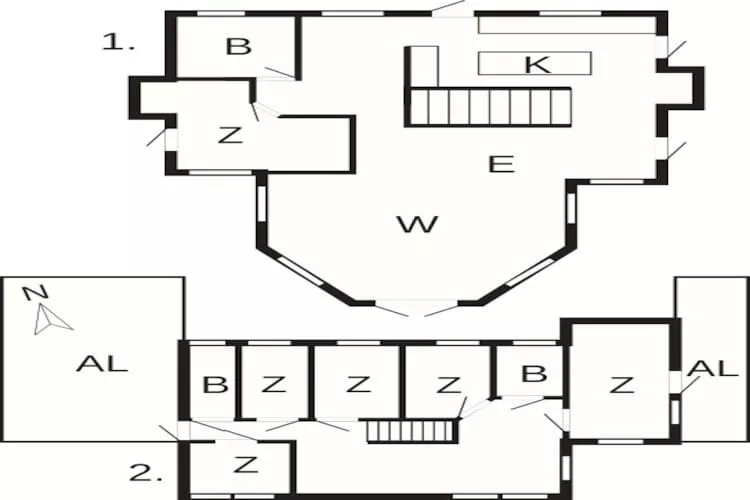 12 Personen Ferienhaus in Nimtofte-By Traum - Grundriss