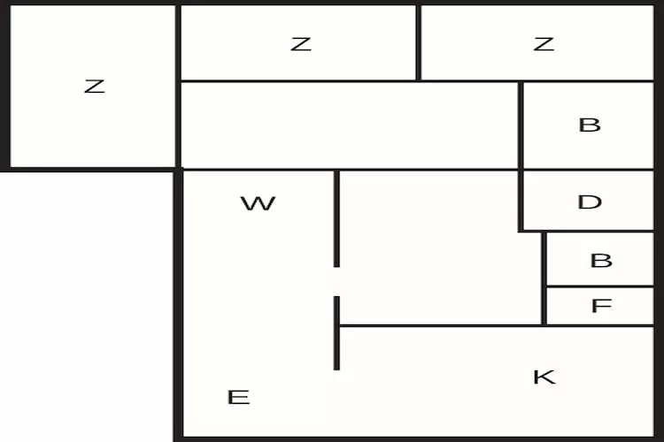 8 person holiday home in Ålbæk - Floor plan