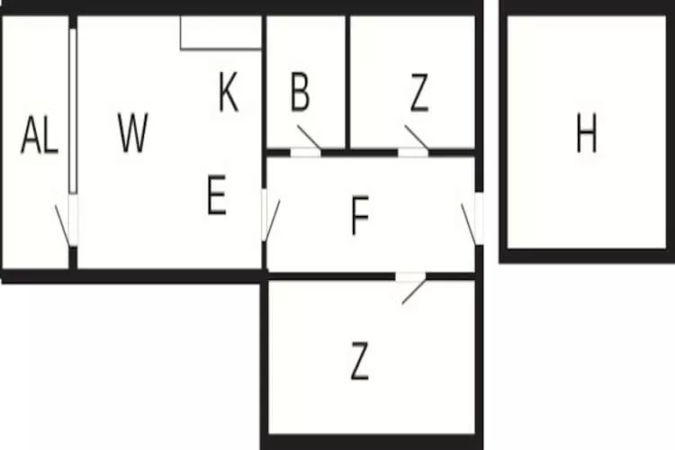 3½ room,1 st floor - Floor plan