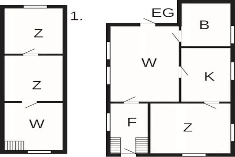 Maison de vacances pour 4 a Måndalen-By Traum - Plan