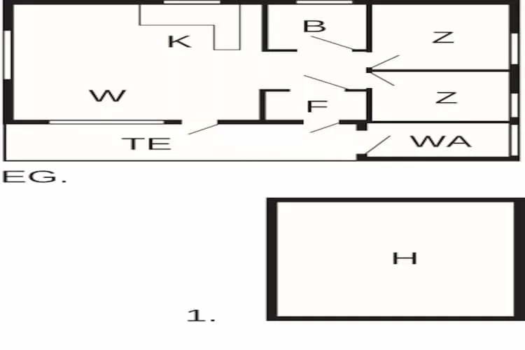 6 person holiday home in Nordli-By Traum - Floor plan