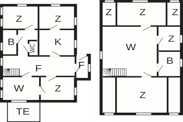 Maison de vacances pour 11 a Fjørtoft-By Traum - Plan