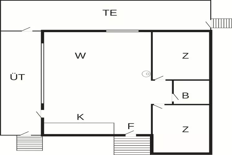 4 person holiday home in HOLSLJUNGA-By Traum - Floor plan