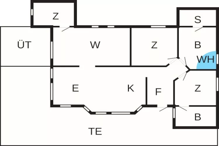 Luxury Spa Retreat in Blavand - By Traum Ferienwohnungen - Floor plan