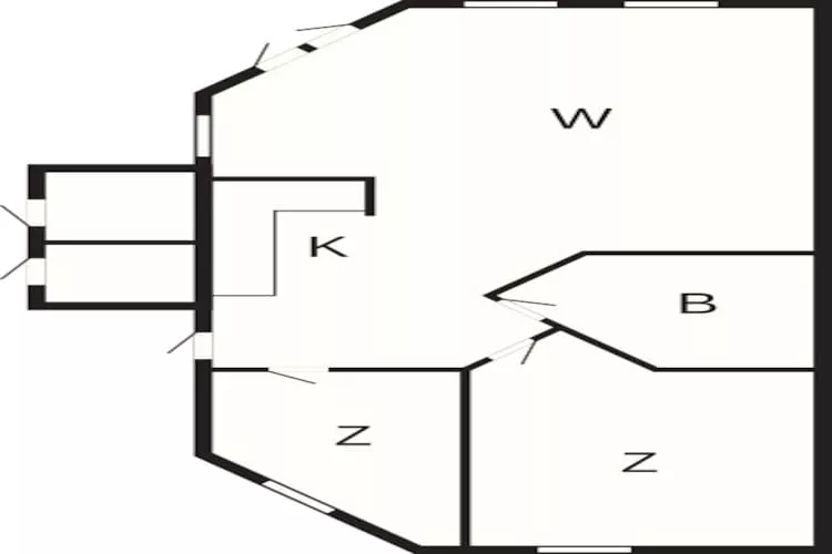 3 room,ground floor - Grundriss
