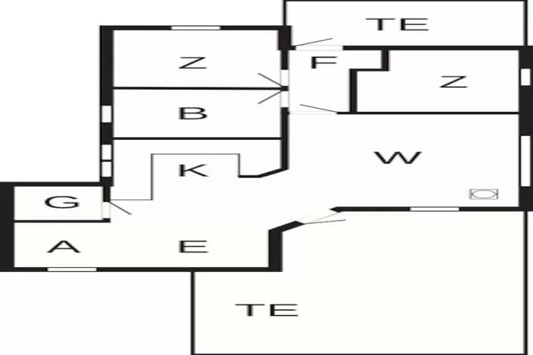 6 Personen Ferienhaus in Silkeborg-By Traum - Grundriss