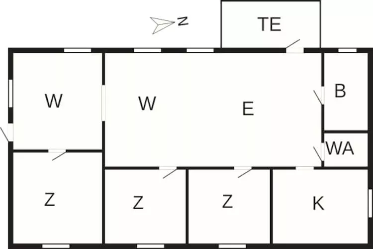 Maison de vacances pour 6 a ÖSTMARK-By Traum - Plan
