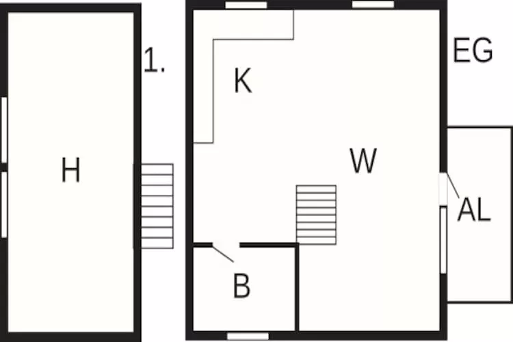 5 Personen Ferienhaus in FLODA-By Traum - Grundriss
