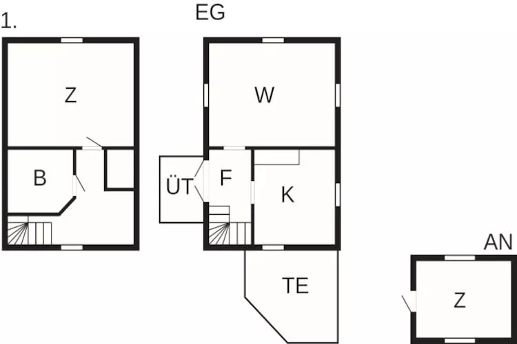 Maison de vacances pour 6 a GLANSHAMMAR-By Traum - Plan