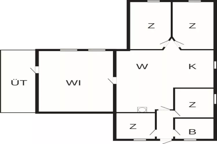 7 person holiday home in Dannemare - Floor plan